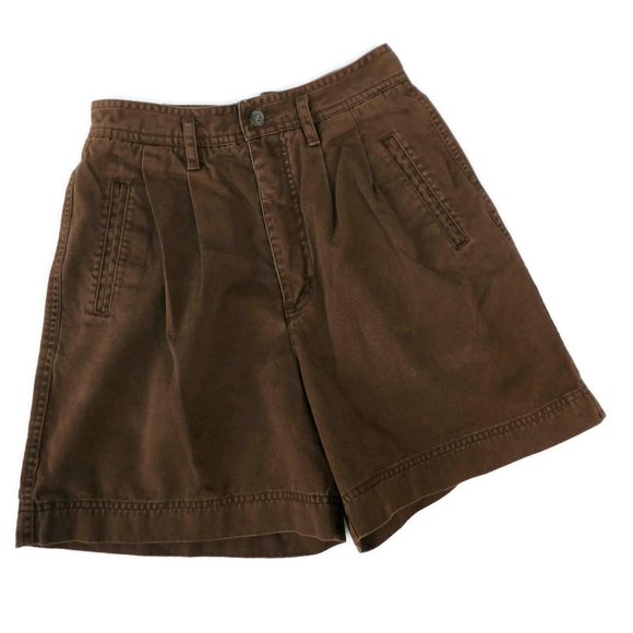 Vintage Shorts Ultra High Waist Pleated Wide Leg 2 - Picture 3 of 11